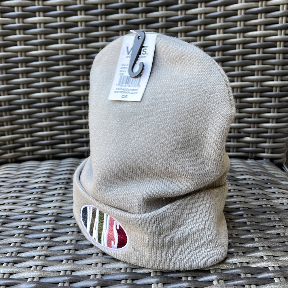 Vans WM Breakin Curf Grey Beanie Skateboarding Hat Women & Men VN0A5GUV85T - Picture 10 of 16